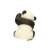 Schleich Playful Panda Cub Figure, back view