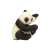 Schleich Playful Panda Cub Figure, side view