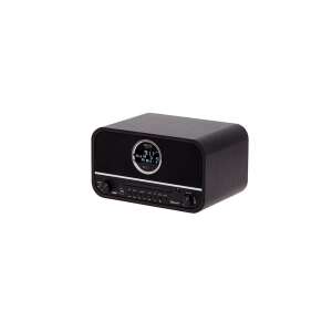 Radio retro Camry CR 1182 z Bluetooth, DAB+, FM, AM, odtwarzaczem CD, zegarem, czarne - Radio