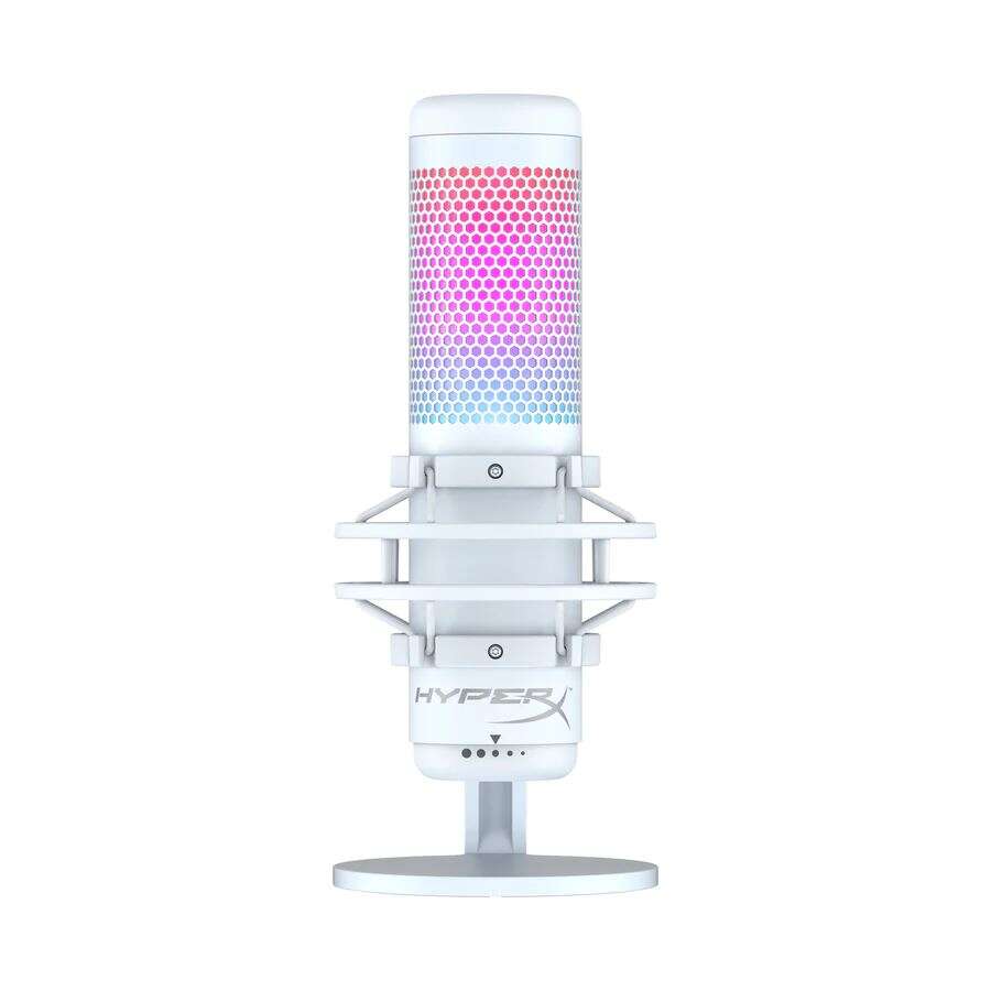 Hyperx quadcast s asztali mikrofon fehér (519p0aa) (519p0aa)