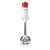 Bosch ErgoMixx hand blender, white and red, bottom view
