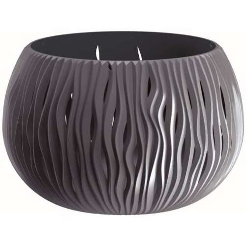 Prosperplast Sandy Virágcserép - Antracit - 37cm 69975528 