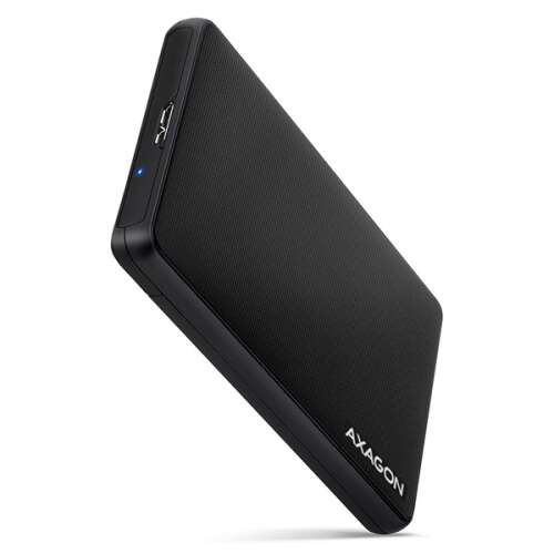 Axagon EE25-SL 2,5 Zoll USB 3.0 externes Festplattengehäuse, schwarz
