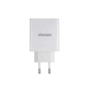 Stansson Fehér 5V / 2100mA USB Hálózati Töltő - Stansson