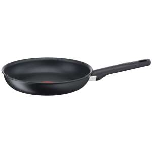 Tefal So Recycled 26cm black frying pan, angled view - Tefal