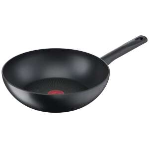 Tefal So Recycled 28cm czarna patelnia wok z powłoką tytanową - Tefal Patelnia