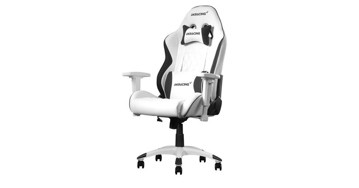 AKRacing California Laguna Gamer sz k Fekete Feh r Pepita.hu