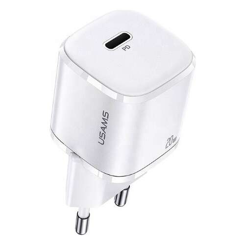 Ładowarka USAMS T36 Mini PD Fast Charger (EU) biała