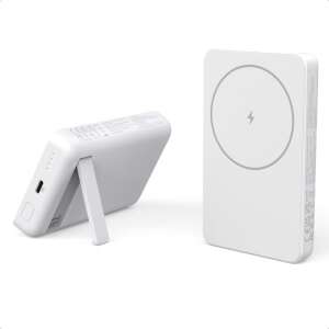 Choetech B651 10000mAh wireless power bank with stand, white - External Battery & Power Bank