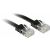 LINDY (47524) RJ45 Network Patch Cable CAT 6 U/UTP 5.00 m Black with Protection 141363629