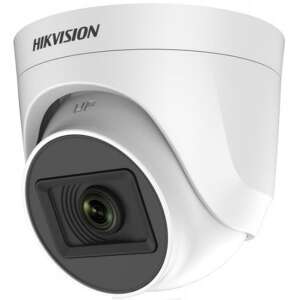Hikvision DS-2CE76H0T-ITMF(2.8MM) 4in1 analóg toronykamera, 5MP, 0.01lux, EXIR IR LED, 30m, Valós D/N (ICR), Elektronikus WDR, Fix, 2.8mm, 85°, 4 in 1 (CVBS/TVI/CVI/AHD), IP67 kültéri, VandálbiztosNem, 12VDC - Hikvision Biztonsági kamera