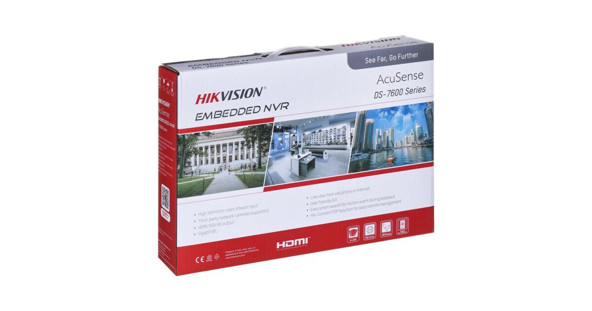 Hikvision NVR Recorder DS-7608NXI-K1 (8 channels, 80Mbps