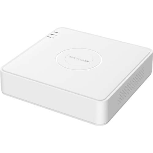Hikvision iDS-7104HQHI-M1/S DVR rögzítő, ferde nézet - Hálózati videó rögzítő