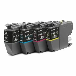 Brother LC-421XL High Yield Ink Cartridge Set: Black, Cyan, Magenta, Yellow - Brother Ink cartridge