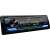 JVC KD-X482DBT 1 DIN car stereo with Bluetooth, USB, and DAB+ radio, angled view