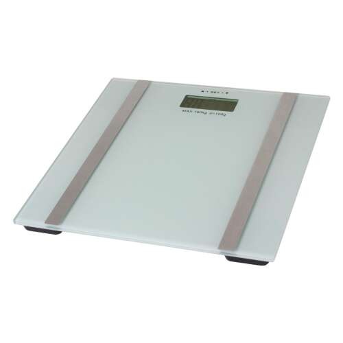 Home HG FMZ 18 Digital Body Weight Scale, glass platform, digital display, weight measurement, body composition analysis