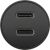 Goobay Încărcător Auto Dual USB-C Porturi