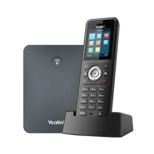 Yealink W79P DECT SIP phone, black, with base station, wireless, business phone, office phone - Office technology