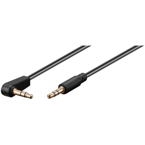 Goobay 3.5mm Jack Szögletes Audio Kábel - 1.5m