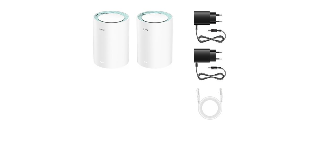 Cudy AC1200 Mesh WiFi Rendszer - 2 db Router | Pepita.hu