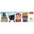Trefl Cica Panorama Puzzle - 500 pieces featuring cats in costumes, brand logo