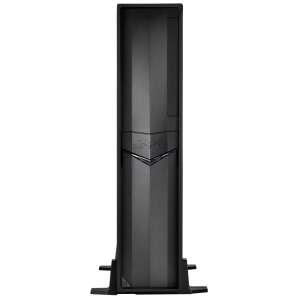 Silverstone RVZ02 Window számítógépház, fekete, oldalnézet - Silverstone