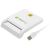 Čítačka inteligentných kariet Techly Compact /Writer USB2.0 biela, I-CARD CAM-USB2TY, do interiéru 70043843