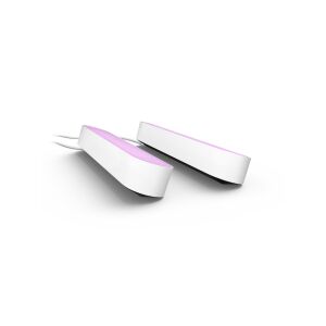 Zwei Philips Hue Play Weiße und farbige Ambiente-Lichtleisten - Dekorative Lampen