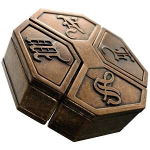 Eureka Cast News Teufels Schloss Puzzle, Metall, Bronze, sechseckig, zerlegt - Logikspiele