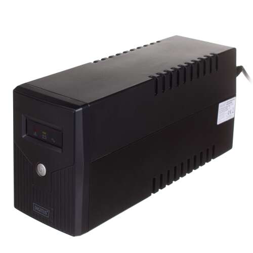 Digitus DN-170064 800VA / 480W Vonalinteraktív UPS, oldalnézet - Szünetmentes tápegység