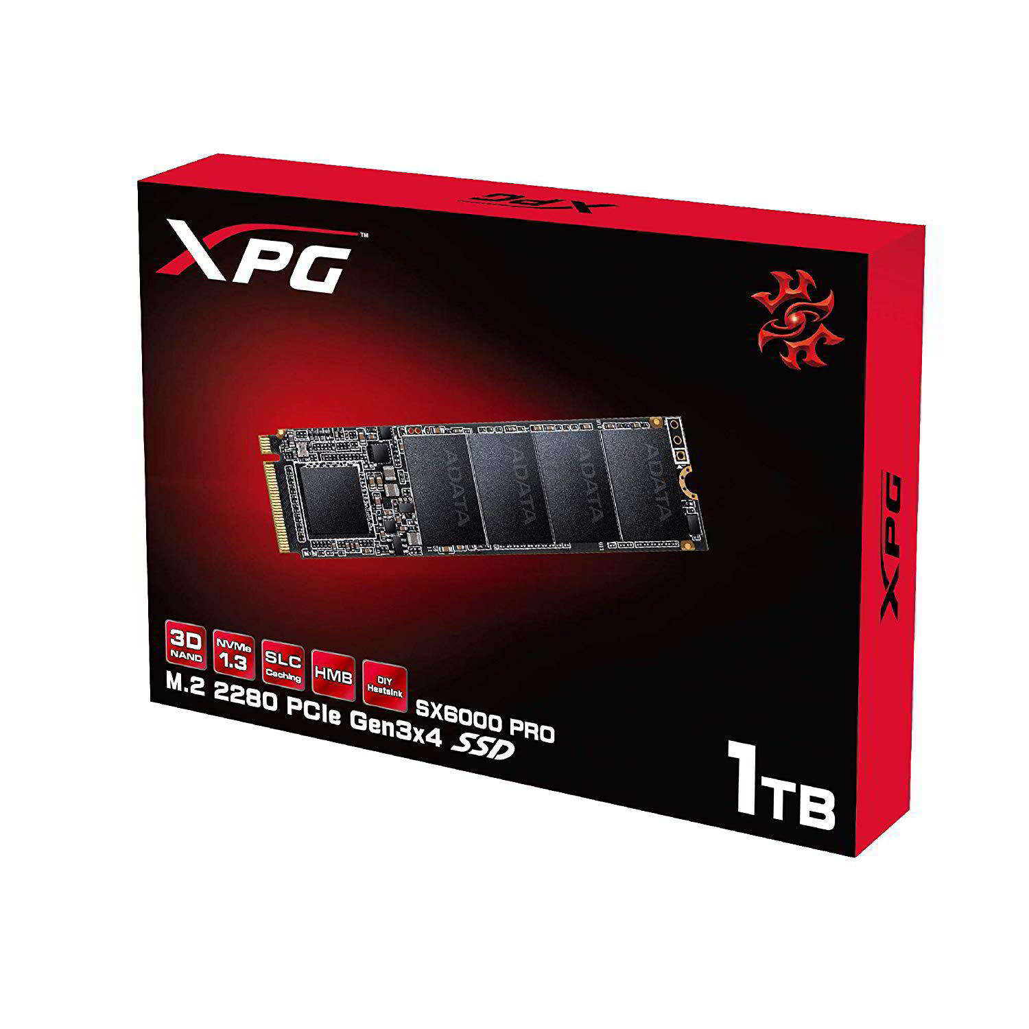 ADATA 1TB XPG SX6000 Pro M.2 2280 PCIe NVMe SSD