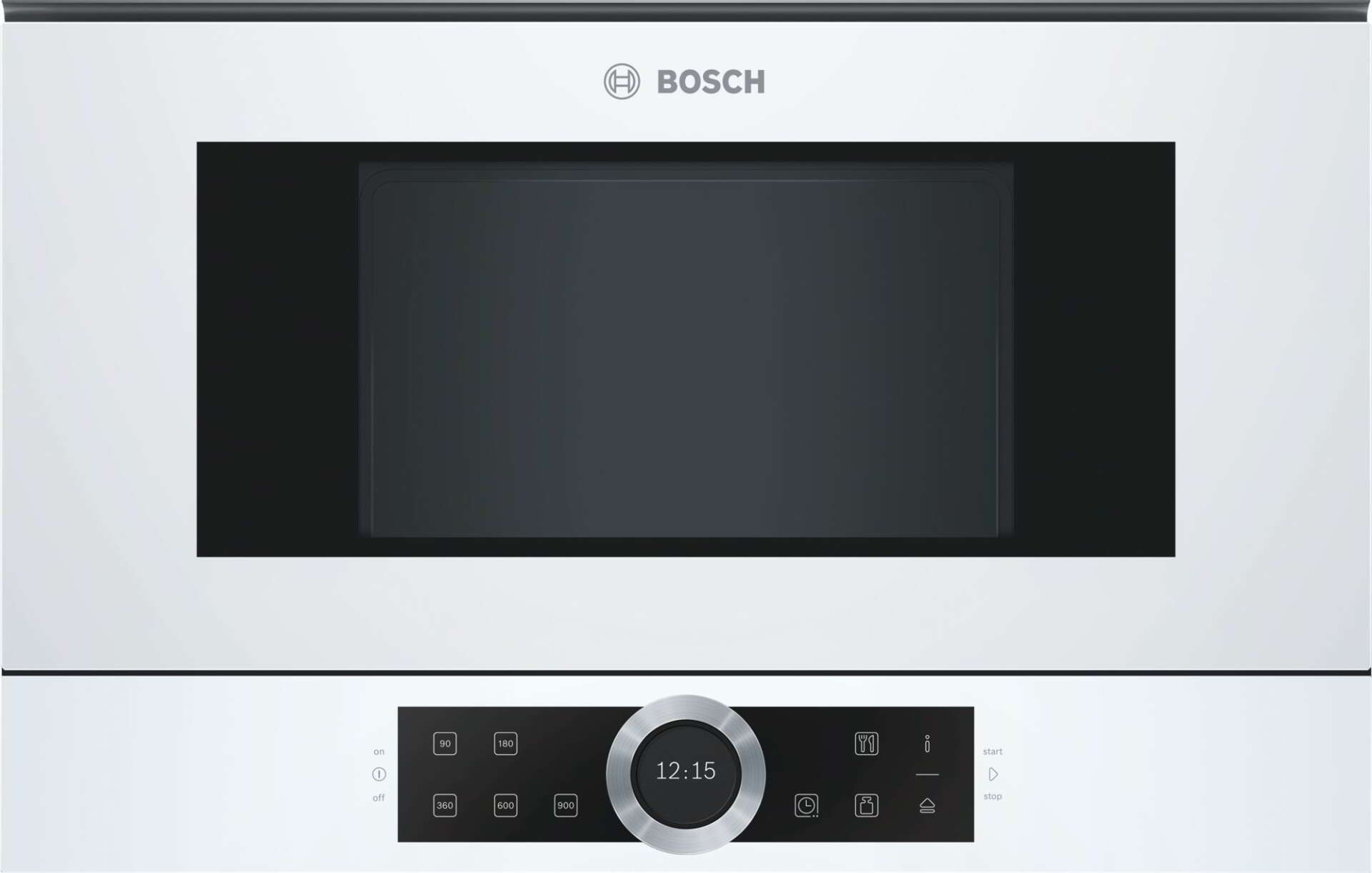 Bosch serie 8 bfr634gw1 beépíthető mikrohullámú sütő - fehér