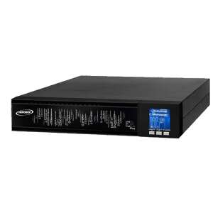 Infosec E3 PRO 2000 RT 2000 VA / 1800 W Online dupla konverziós Back-UPS 70047766 