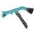 Gardena Gutter Cleaner, blue and black gutter cleaning tool with brush and rake, for cleaning gutters