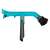 Gardena Gutter Cleaner, blue and black gutter cleaning tool with brush and scraper, for cleaning gutters