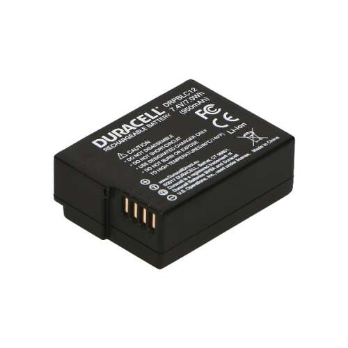 Duracell DRPBLC12 újratölthető akkumulátor Panasonic fényképezőgépekhez, 950mAh