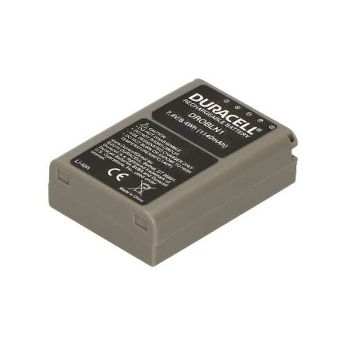 Duracell DROBLN1 (BLN-1) Olympus fényképezőgépekhez való pótalkatrész akkumulátor, 1140mAh