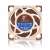 Ventilator Noctua NF-A4x20 PWM 40mm, vedere din față cu logo și specificații