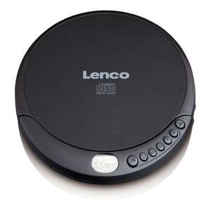 Lenco CD-010 Discman hordozható CD lejátszó - Fekete