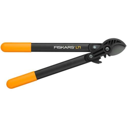 Fiskars L71 PowerGear Nožnice na konáre, čierna a oranžová, na rezanie konárov