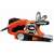 Black+Decker KA88 belt sander, 720W, 75x533mm, low profile, automatic belt tensioning, foldable nose