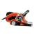 Black+Decker KA88 belt sander, 720W, 75x533mm, low profile, automatic belt tensioning, foldable nose