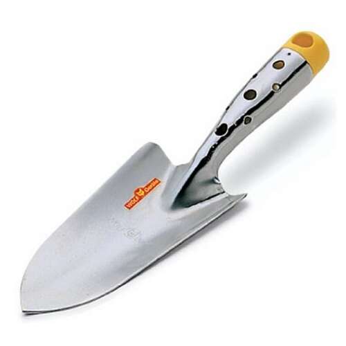 Łopata do kwiatów Wolf-Garten LU-Z, narzędzie ogrodnicze z żółtym uchwytem