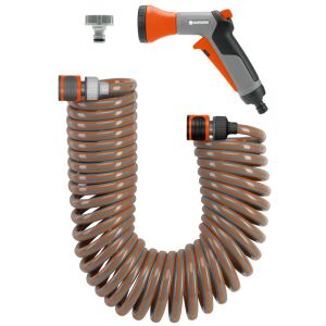 Gardena 4647-20 10m Spiráltömlő készlet szórófejjel és csatlakozókkal - Gardena