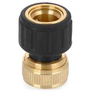 Karcher 2.645-017.0 réz tömlőcsatlakozó Aqua Stop-pal, 1/2" és 5/8" tömlőkhöz - Tömlőösszekötő