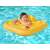Bestway Swim Safe bébi úszógumi, sárga felfújható úszóülés, biztonságos és kényelmes úszáshoz