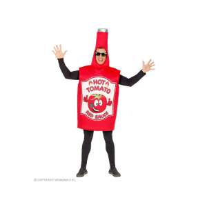 Ketchup-Flaschen-Kostüm - Unisex - M/L 70055010 - Mode & Kleidung