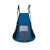 Blaue Spartan Nest Schaukel mit Zelt, 110 cm