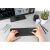 Tracer Smart wireless keyboard with touchpad in use at desk