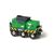 BRIO Green Battery Powered Freight Train Engine - Angled View